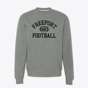 Freeport Maine Football Crewneck Sweatshirt
