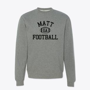 Matt Georgia Football Crewneck Sweatshirt