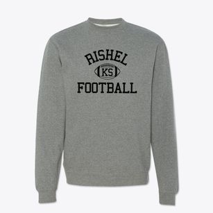 Rishel Kansas Football Crewneck Sweatshirt