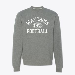 Waycross North Carolina Football Crewneck Sweatshirt