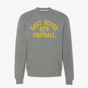 East Dover Vermont Football Crewneck Sweatshirt