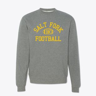 Salt Fork Oklahoma Football Crewneck Sweatshirt