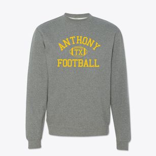 Anthony Texas Football Crewneck Sweatshirt