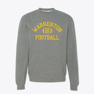 Warrenton Oregon Football Crewneck Sweatshirt