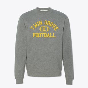Twin Grove Illinois Football Crewneck Sweatshirt