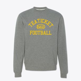 Teaticket Massachusetts Football Crewneck Sweatshirt