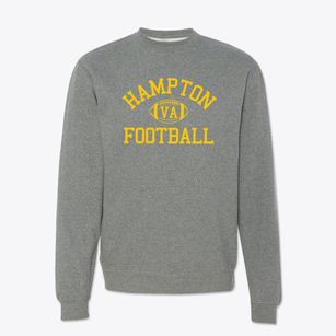 Hampton Virginia Football Crewneck Sweatshirt