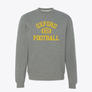 Oxford Kansas Football Crewneck Sweatshirt