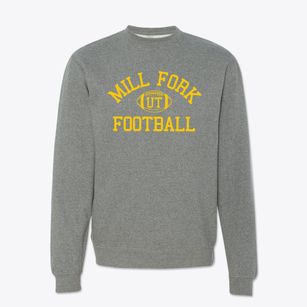 Mill Fork Utah Football Crewneck Sweatshirt
