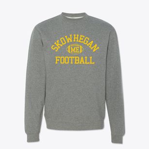 Skowhegan Maine Football Crewneck Sweatshirt