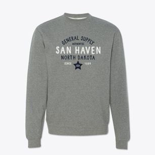 San Haven North Dakota General Supply Crewneck Sweatshirt