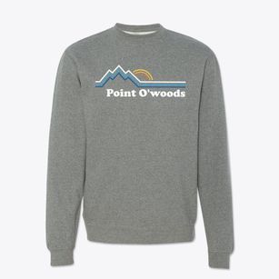 Point O'woods Virginia Mountain View Crewneck Sweatshirt