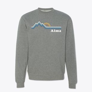 Alma North Carolina Mountain View Crewneck Sweatshirt