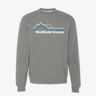 Matfield Green Kansas Mountain View Crewneck Sweatshirt