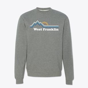 West Franklin Pennsylvania Mountain View Crewneck Sweatshirt