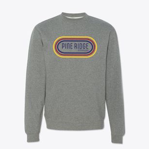 Pine Ridge Nebraska Color Loop Crewneck Sweatshirt