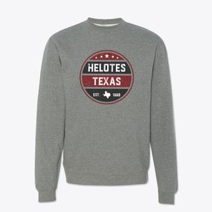 Helotes Texas Americana Crewneck Sweatshirt