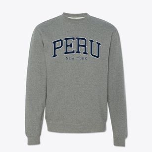 Peru New York Traditional Crewneck Sweatshirt