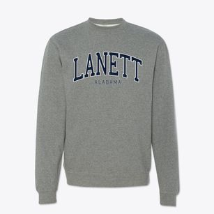 Lanett Alabama Traditional Crewneck Sweatshirt