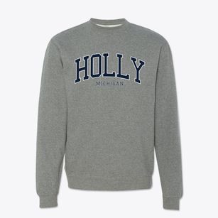 Holly Michigan Traditional Crewneck Sweatshirt