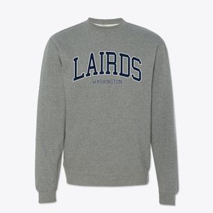 Lairds Washington Traditional Crewneck Sweatshirt