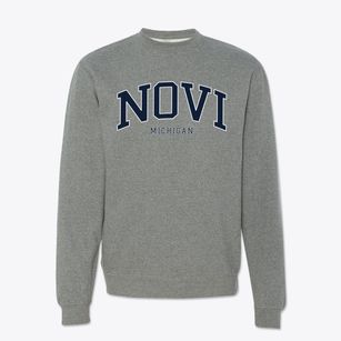 Novi Michigan Traditional Crewneck Sweatshirt