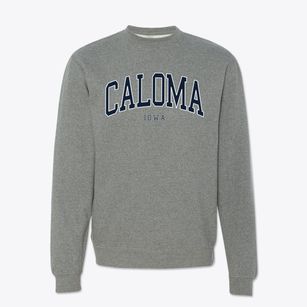 Caloma Iowa Traditional Crewneck Sweatshirt