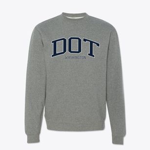 Dot Washington Traditional Crewneck Sweatshirt
