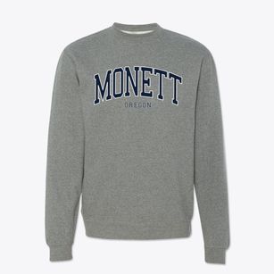 Monett Oregon Traditional Crewneck Sweatshirt