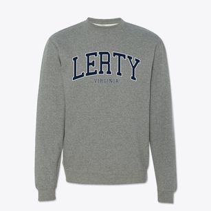 Lerty Virginia Traditional Crewneck Sweatshirt