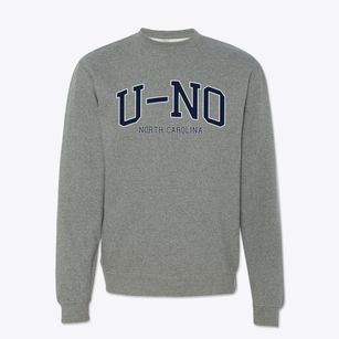 U-no North Carolina Traditional Crewneck Sweatshirt