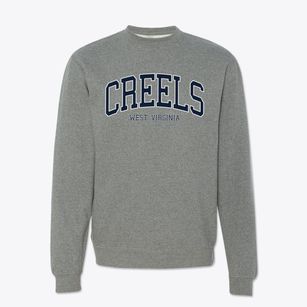 Creels West Virginia Traditional Crewneck Sweatshirt