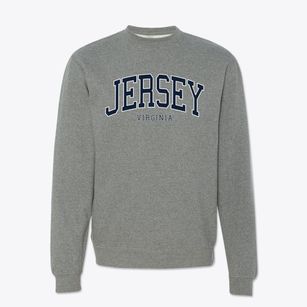 Jersey Virginia Traditional Crewneck Sweatshirt