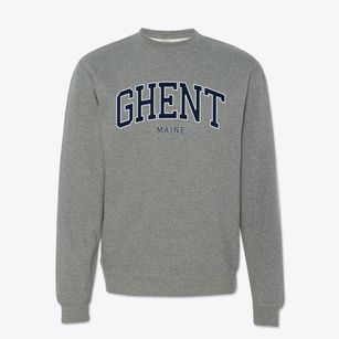 Ghent Maine Traditional Crewneck Sweatshirt