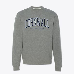 Cornwall North Carolina Traditional Crewneck Sweatshirt