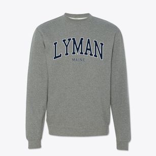 Lyman Maine Traditional Crewneck Sweatshirt