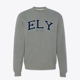 Ely Nevada Traditional Crewneck Sweatshirt