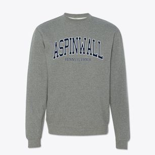 Aspinwall Pennsylvania Traditional Crewneck Sweatshirt