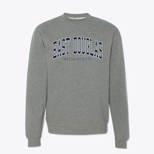 East Douglas Massachusetts Traditional Crewneck Sweatshirt