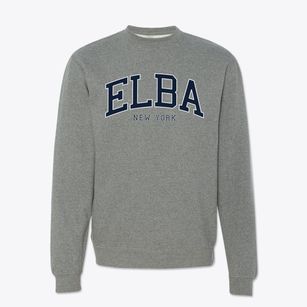 Elba New York Traditional Crewneck Sweatshirt