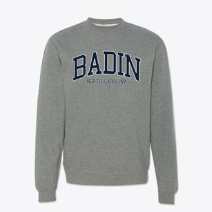 Badin North Carolina Traditional Crewneck Sweatshirt