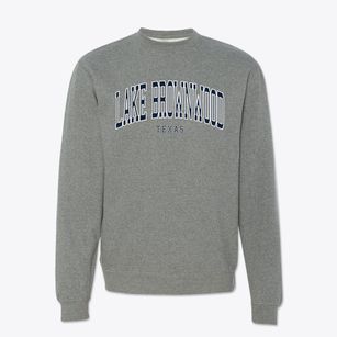 Lake Brownwood Texas Traditional Crewneck Sweatshirt