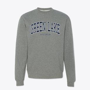 Green Lake Wisconsin Traditional Crewneck Sweatshirt