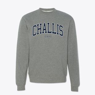 Challis Idaho Traditional Crewneck Sweatshirt