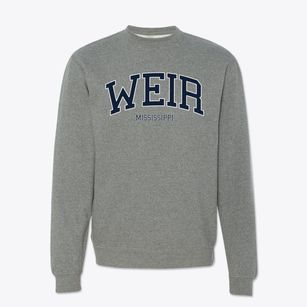 Weir Mississippi Traditional Crewneck Sweatshirt