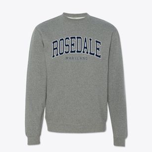 Rosedale Maryland Traditional Crewneck Sweatshirt