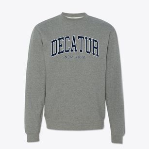 Decatur New York Traditional Crewneck Sweatshirt