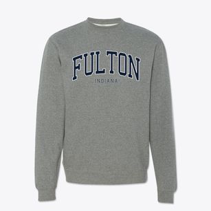 Fulton Indiana Traditional Crewneck Sweatshirt