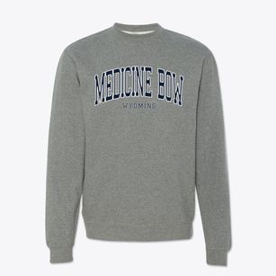 Medicine Bow Wyoming Traditional Crewneck Sweatshirt