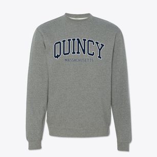 Quincy Massachusetts Traditional Crewneck Sweatshirt